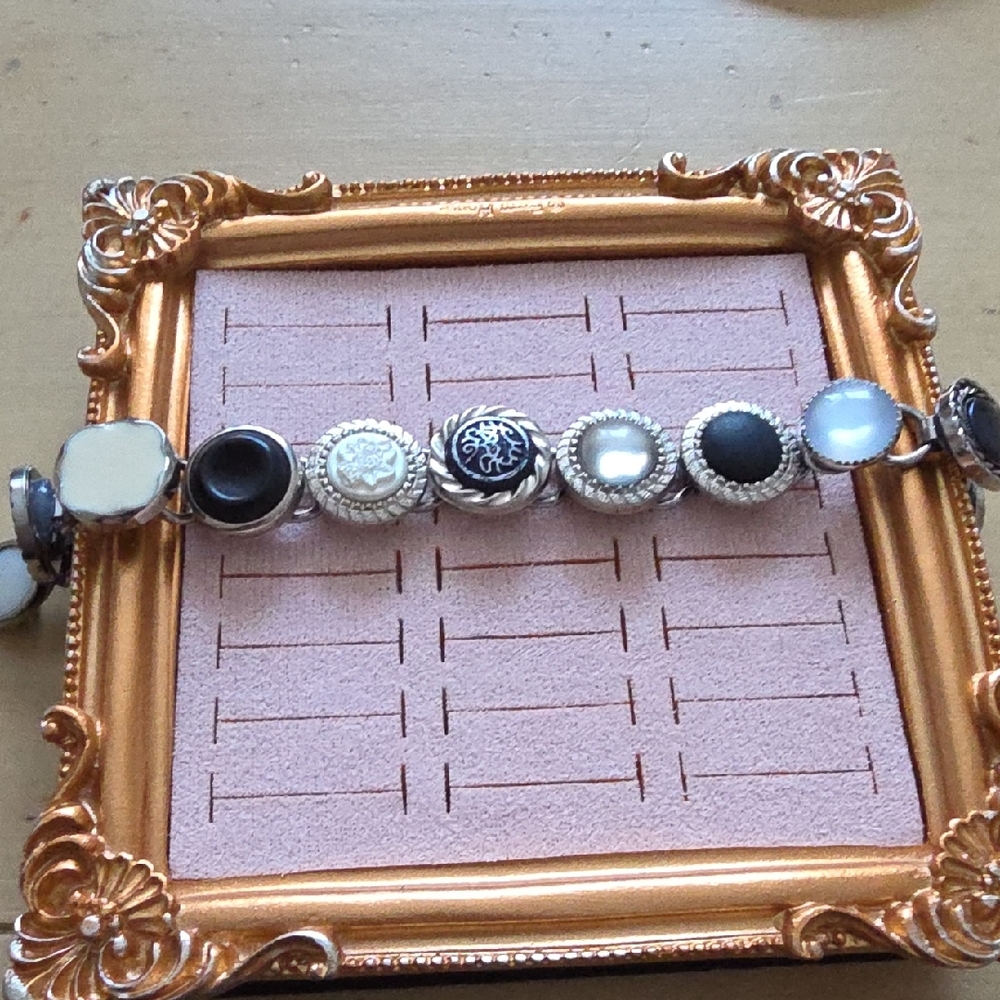 Black and White Bracelet